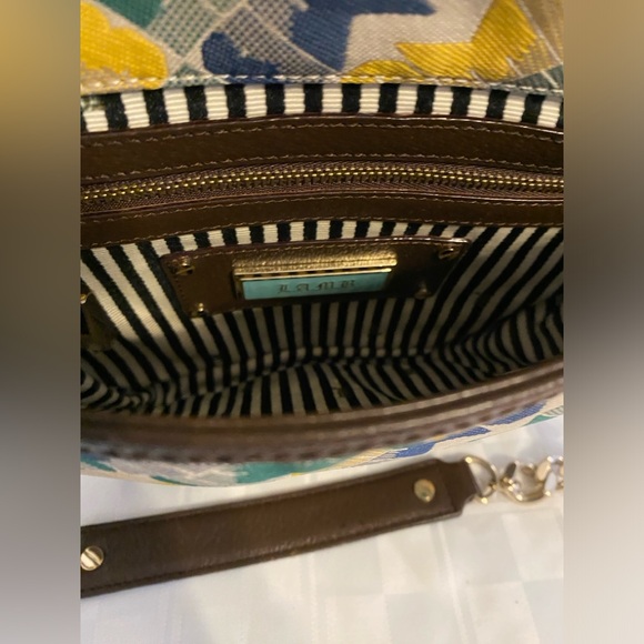 L.A.M.B Love Angel Music Baby Shoulder Signature Canvas Leather Purse, SMALL - Picture 9 of 13